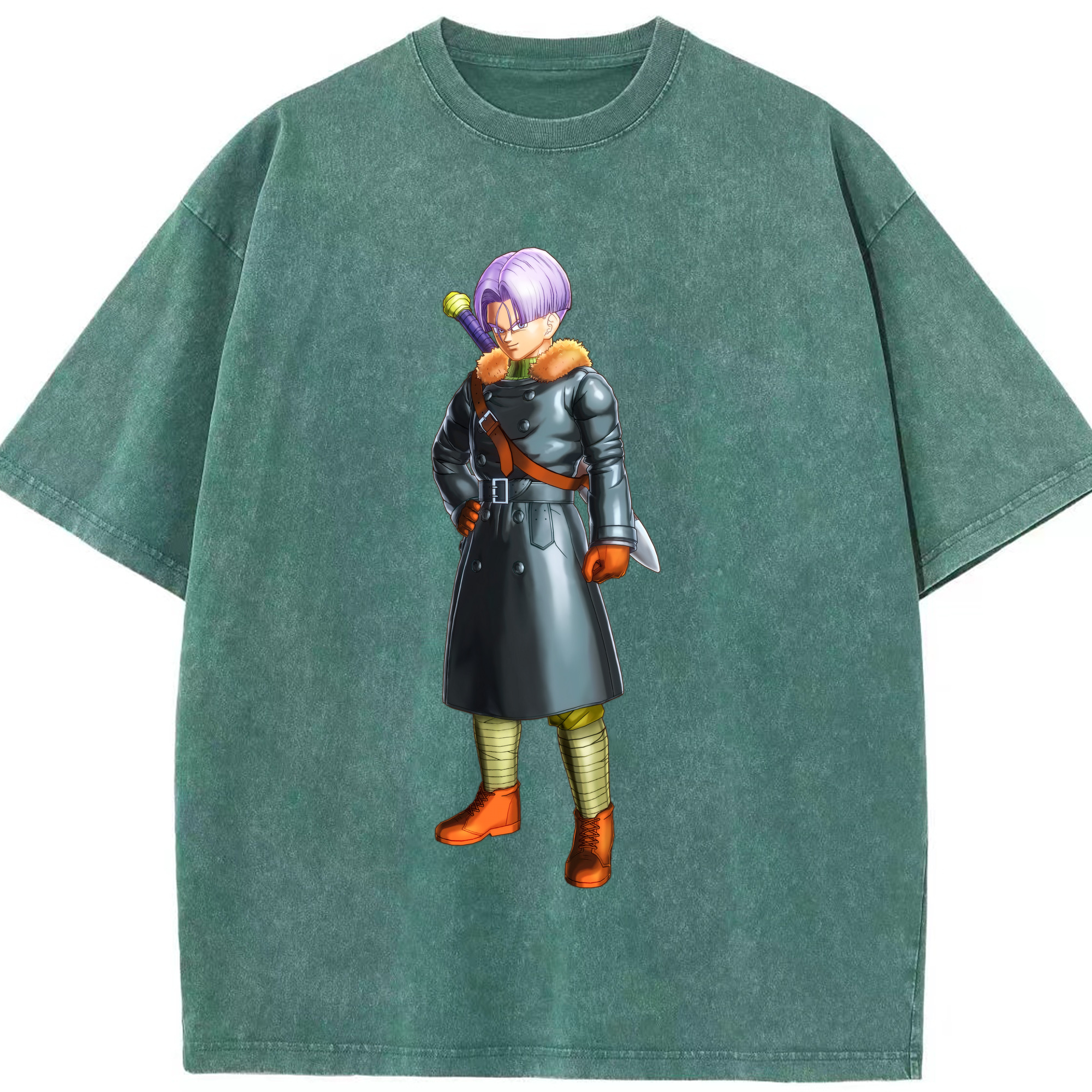 （画像用） ドラゴンボール DRAGON BALL 綿100% ヴィンテージ風 半袖Tシャツ（フロントプリント）